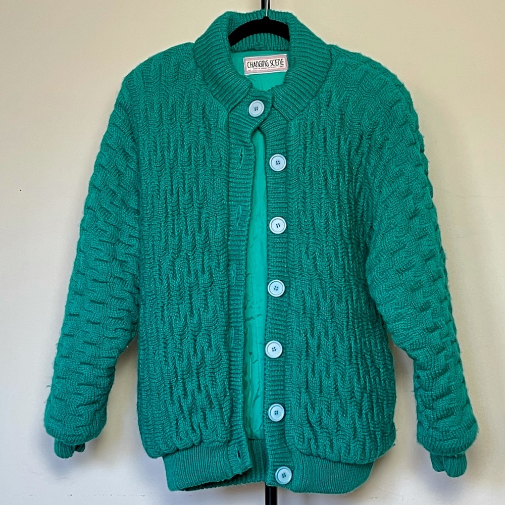 ✨Vintage Insulated Knitted Coat✨